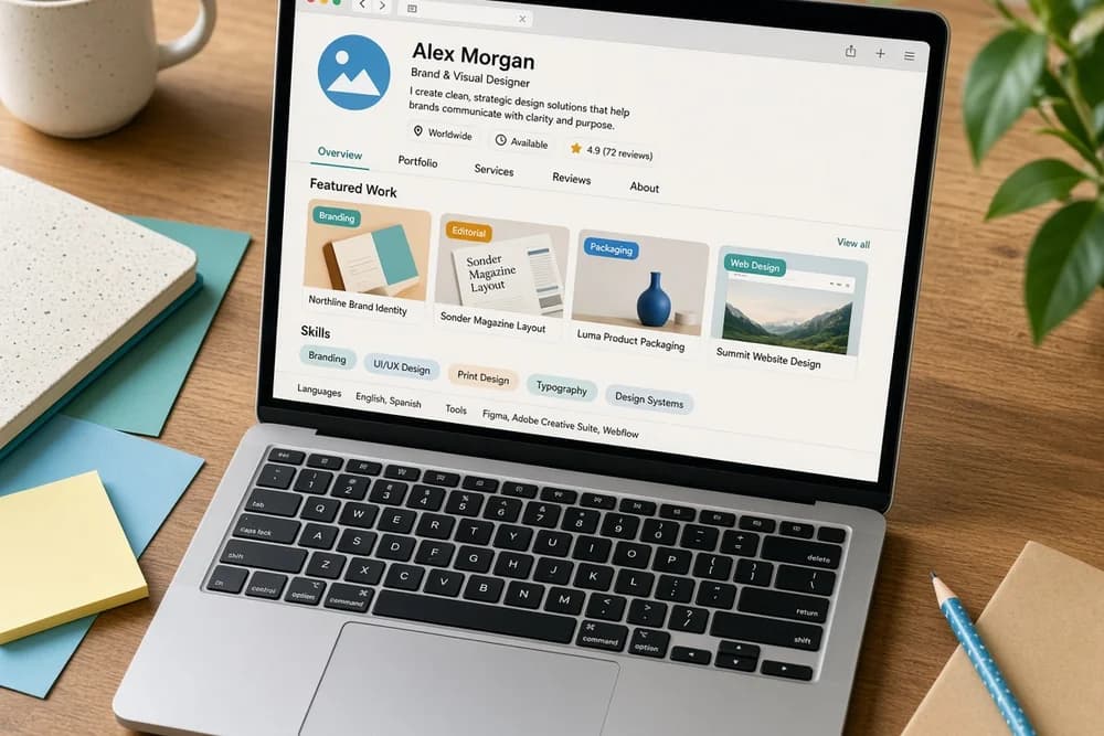 How to build an Upwork profile as a web developer