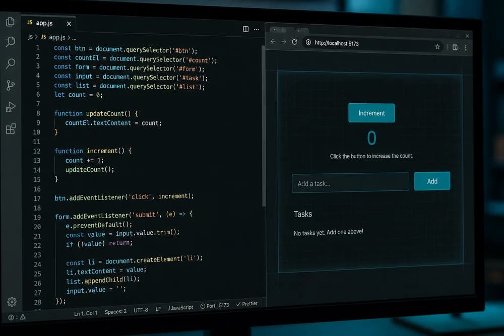 JavaScript for Beginners in 2026: What to Learn First