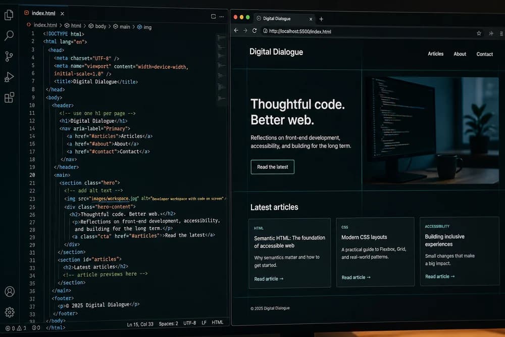 Common HTML Mistakes Beginners Make and How to Fix Them