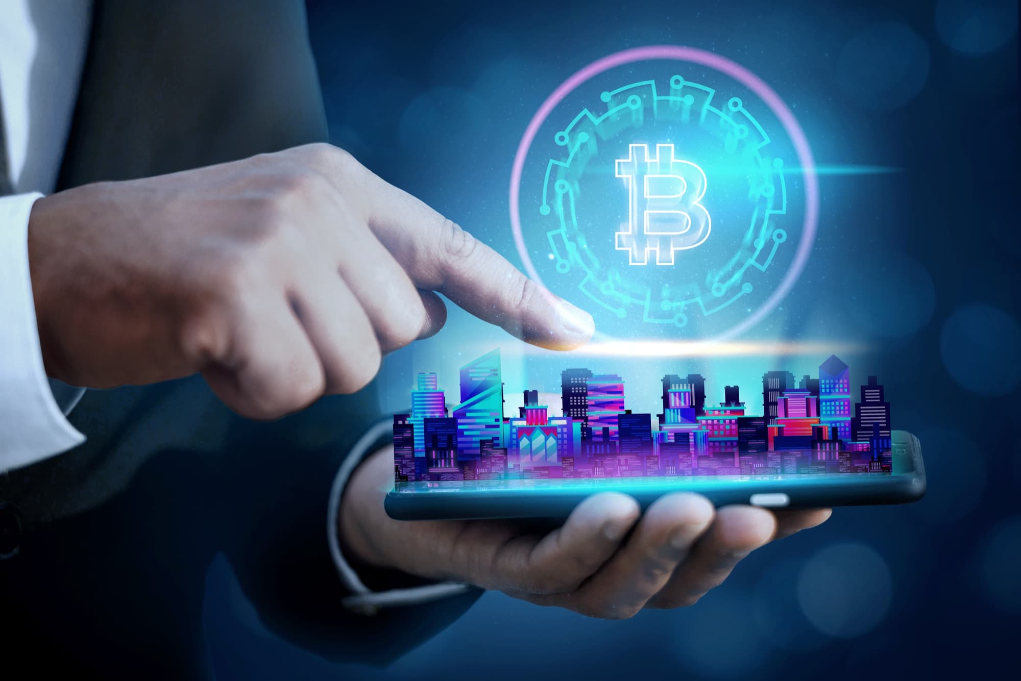 Image by <a href="https://www.freepik.com/free-photo/beautiful-cryptocurrency-hologram-design_22126344.htm#query=Blockchain%20future&position=16&from_view=search&track=country_rows_v2">Freepik</a>